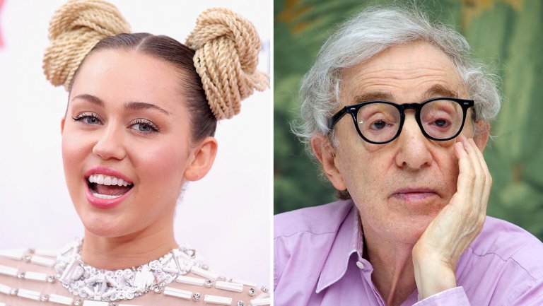 Woody Allen Miley Cyrus