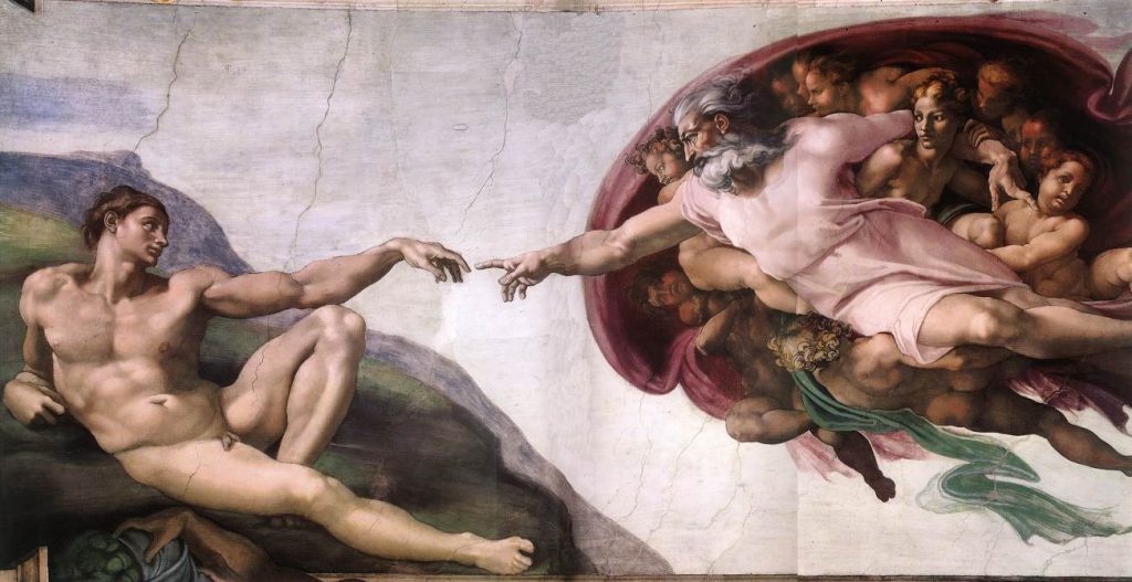 Michelangelo Ademin yaradılışı