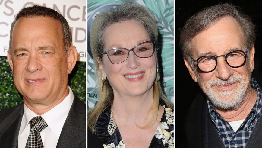 Tom Hanks Meryl Streep Steven Spielberg