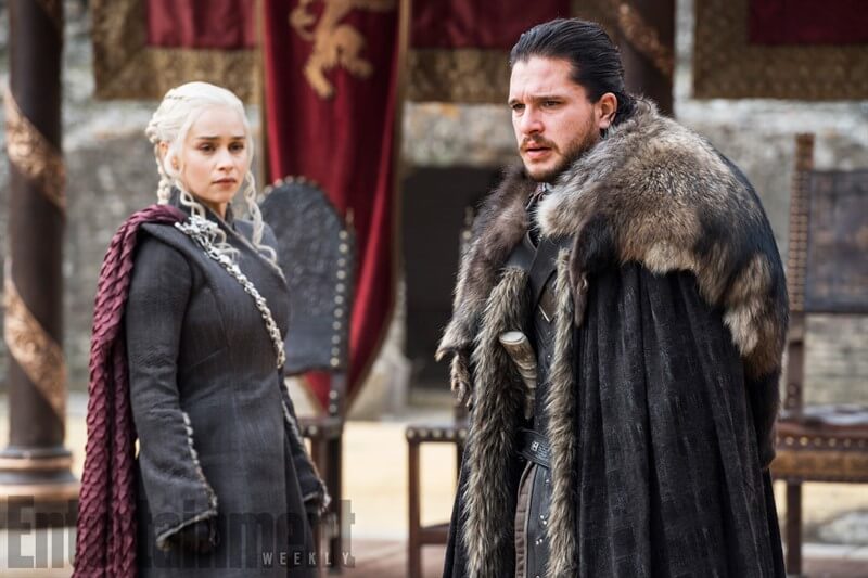 Game of Thrones Jon Snow Daenerys Targaryen