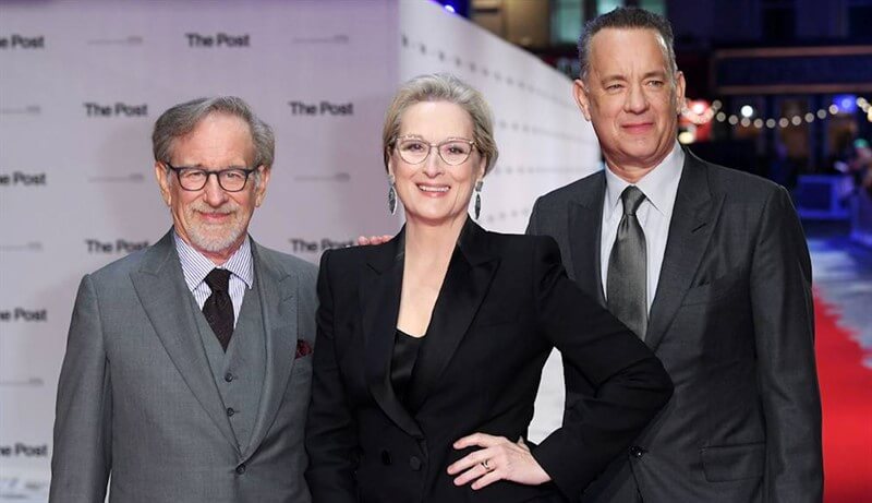 Steven Spielberg Meryl Streep Tom Hanks