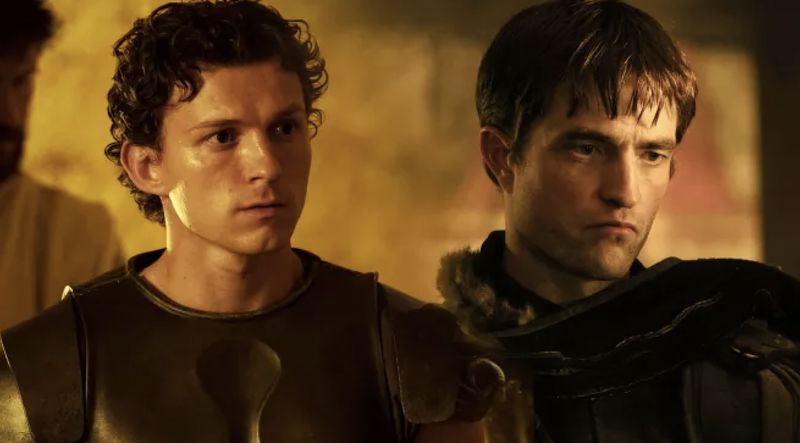 The Odyssey Tom Holland Robert Pattinson